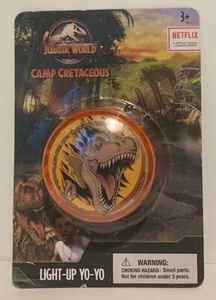 Jurassic World Camp Cretaceous Light-Up YoYo Toy Kid Ages 3+ Netflix BRAND NEW - Picture 1 of 2