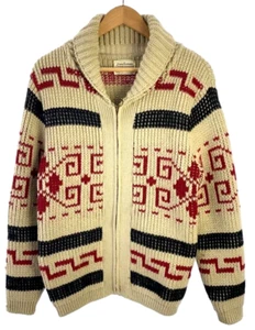 Pendleton Vintage High Grade Western Wear Wool Cardigan Made In USA Small - Picture 1 of 5