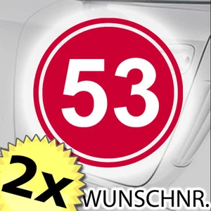 Número de salida números de inicio deportes de motor carreras - Imagen 1 de 8