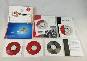 Microsoft Windows XP 2002 2000 Software Discs BUNDLE LOT Compaq PC - NEW Sealed - Picture 1 of 9