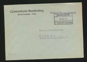 Postal filing Brandenberg post Kramsach-Achenrain paid on cash letter (F72) - Picture 1 of 1