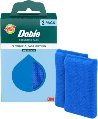 Scotch-Brite Blooms Dobie чистящая подушка, кухонная губка без царапин для чистки - Изображение 1 из 4