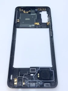 Cadre moyen, Châssis, Lunette pour Samsung Galaxy A41 Noir - Afbeelding 1 van 2