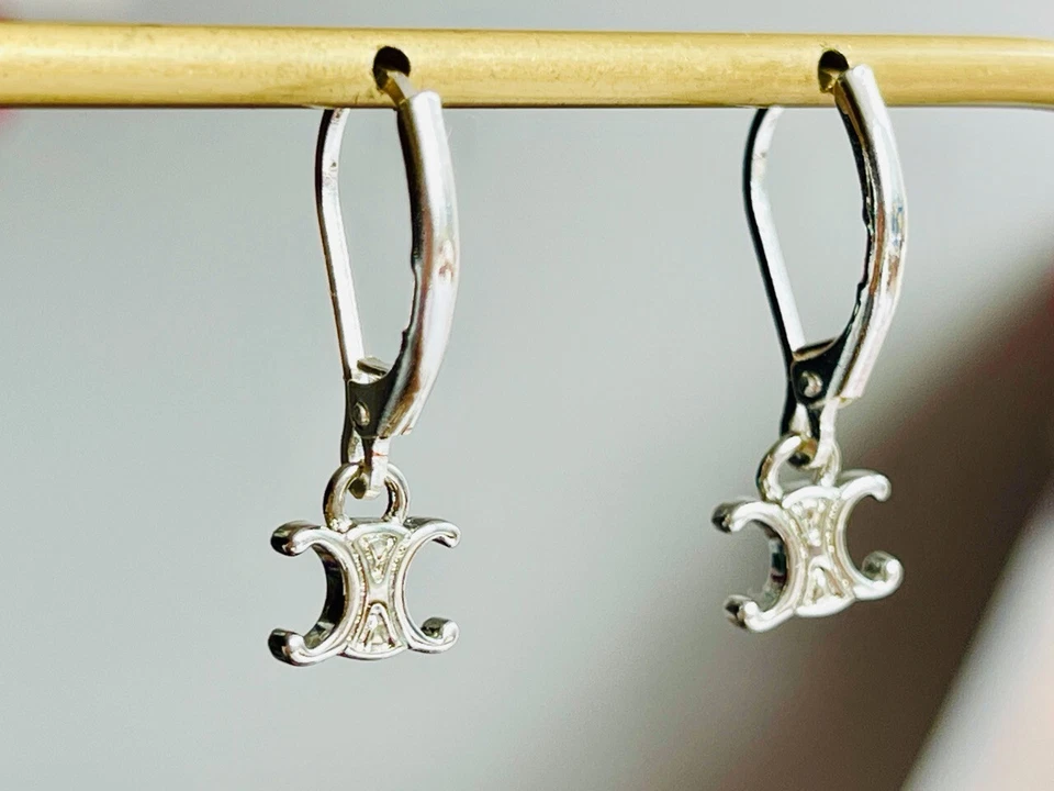 Celine silver earrings - Image 1 of 4