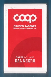 Playing Cards Carte da Gioco Siciliane Dal Negro Gadget COOP New MA0032 - Picture 1 of 3