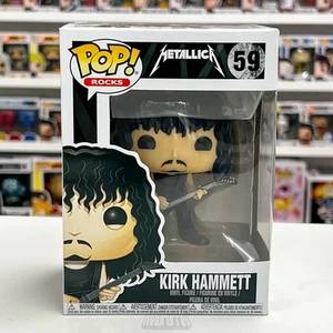Funko Pop Rocks Metallica Kirk Hammett #59 Figura Vinilo Coleccionable Nuevo En Caja - Imagen 1 de 8