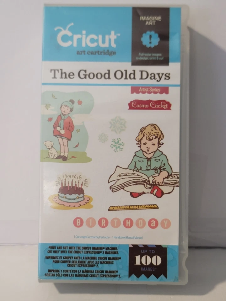 Cricut 卡带 ART The Good Old Days 2001191 链接状态未知  — 第 1/4 张图片