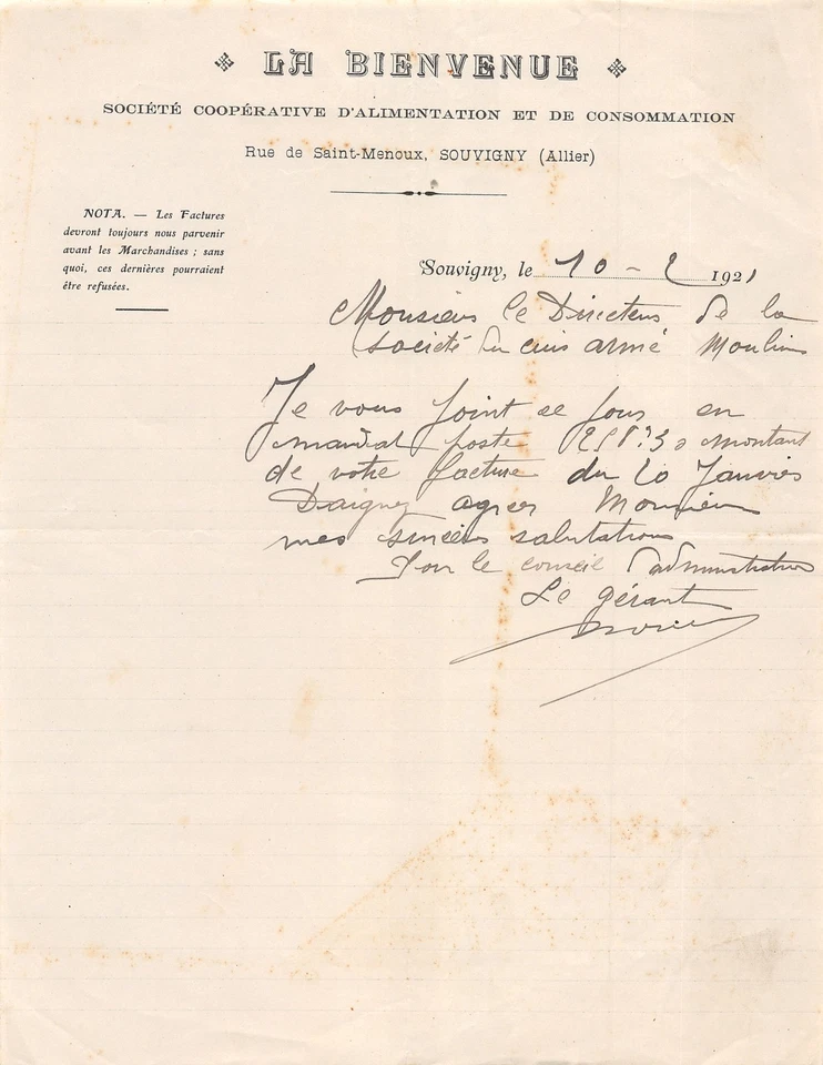 1923 FABRICANTS DE SERRURERIE UNIE ET ORNEE DE TOUS STYLES G & R BRICARD A - Photo 1/1