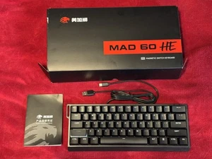 MADLIONS MAD 60 HE Esports Gaming Magnetic Switch Keyboard - Picture 1 of 12