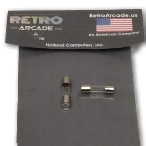 New RetroArcade.us Arcade Game Fuse, 5 amp 20mm 0.75 inch fuse, USA - Picture 1 of 1