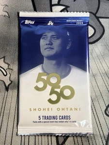 2024 Topps Shohei Ohtani 50/50 - Single Pack, Neu/Sealed - Bild 1 von 1