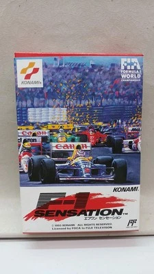 Nintendo Famicom Software F1 Sensation With Box & Manual Tested Good Condition - Image 1 of 4