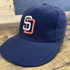 New Era Vintage 90s San Diego Padres Navy White Orange Diamond Collection Mütze - Bild 1 von 16