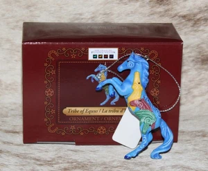 TREN DE PONIS PINTADOS Tribu de Equus Ornamento ~ 3.4" de Alto ~ Caballo de Cría ~ 2025 - Imagen 1 de 4