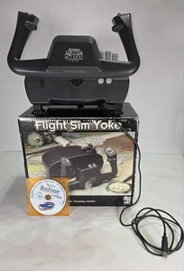 CH Products 200-615 Flight Simulator Yoke includes real flight software USB  - Picture 1 of 13