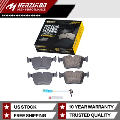 Pastillas de freno traseras de cerámica para Mercedes-Benz C300 C350e C400 2015 2016 2017-2021 Foto 1 de 4