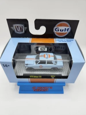 M2 Machines Gulf 1970 Datsun 510 1/64 - Image 1 of 2