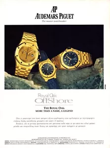 Audemars Piguet Royal Oak Offshore Original 1996 ¡Anuncio impreso vintage!! - Imagen 1 de 1