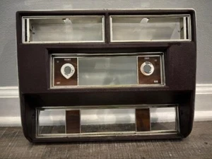 1980-1985 Cadillac RWD Fleetwood SDV Radio Face Plate BROWN PN#1619924 - Picture 1 of 5