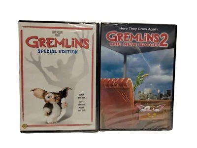 Gremlins 1 & 2 Special Edition & The New Batch 2 DVD Movie Lot New & Sealed - Image 1 of 2