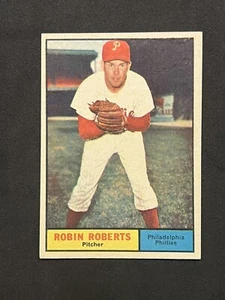 1961 Topps #20 ROBIN ROBERTS Philadelphia Phillies HOF EXMT+ Sharp! - Bild 1 von 2
