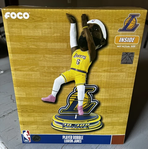 FOCO LeBron James NBA All Time Scoring Record Breaking Shot Bobblehead #/623 Cover