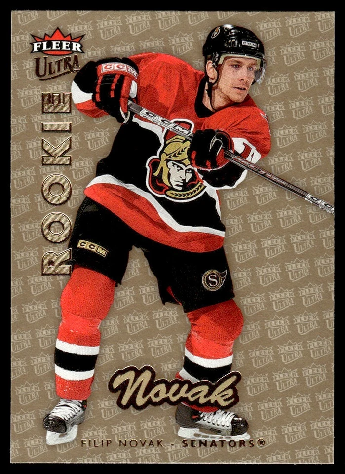 2006-07 fleer ultra Rookie Filip Novak Rookie Ottawa Senators #219 - Image 1 of 2