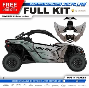 CAN AM MAVERICK X3 SUPER DURABLE UTV Stickers Kit Graphics Set Decals Decallab - Picture 1 of 6