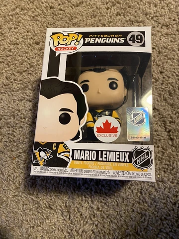 Funko Pop Hockey #49 NHL Penguins Mario Lemieux Canada Exclusive Cover