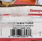 Honeywell 1" Gravity Flow Check Sweat Connection Copper Connector YHFC201SB