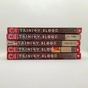 Trinity Blood Volume 1-5 Manga by Sunao Yoshida Kiyo Kyujyo Tokyopop - Picture 1 of 14