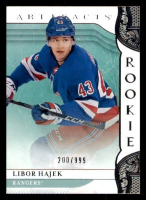 2019-20 Artifacts #173 Libor Hajek RC /999 - Image 1 of 2