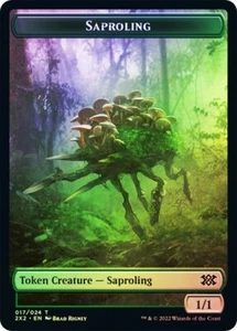Saproling / Vampire Token Foil Double Masters 2022 NM MTG - Picture 1 of 1