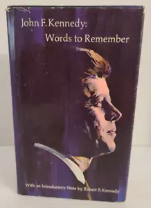 John F. Kennedy, Words To Remember, Hallmark, 1967 - Picture 1 of 7