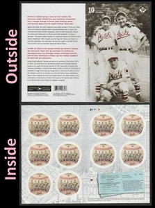 Canada 3178a Vancouver Asahi Baseball Team P booklet 10 MNH 2019 - Picture 1 of 1