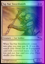Magic the Gathering MTG Taj-Nar Swordsmith (27) Mirrodin   LP FOIL