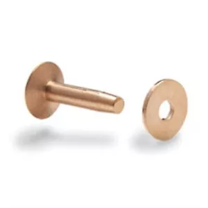 Size #12 Copper Rivet and Burrs 75 Pack 11280-01 - Picture 1 of 1