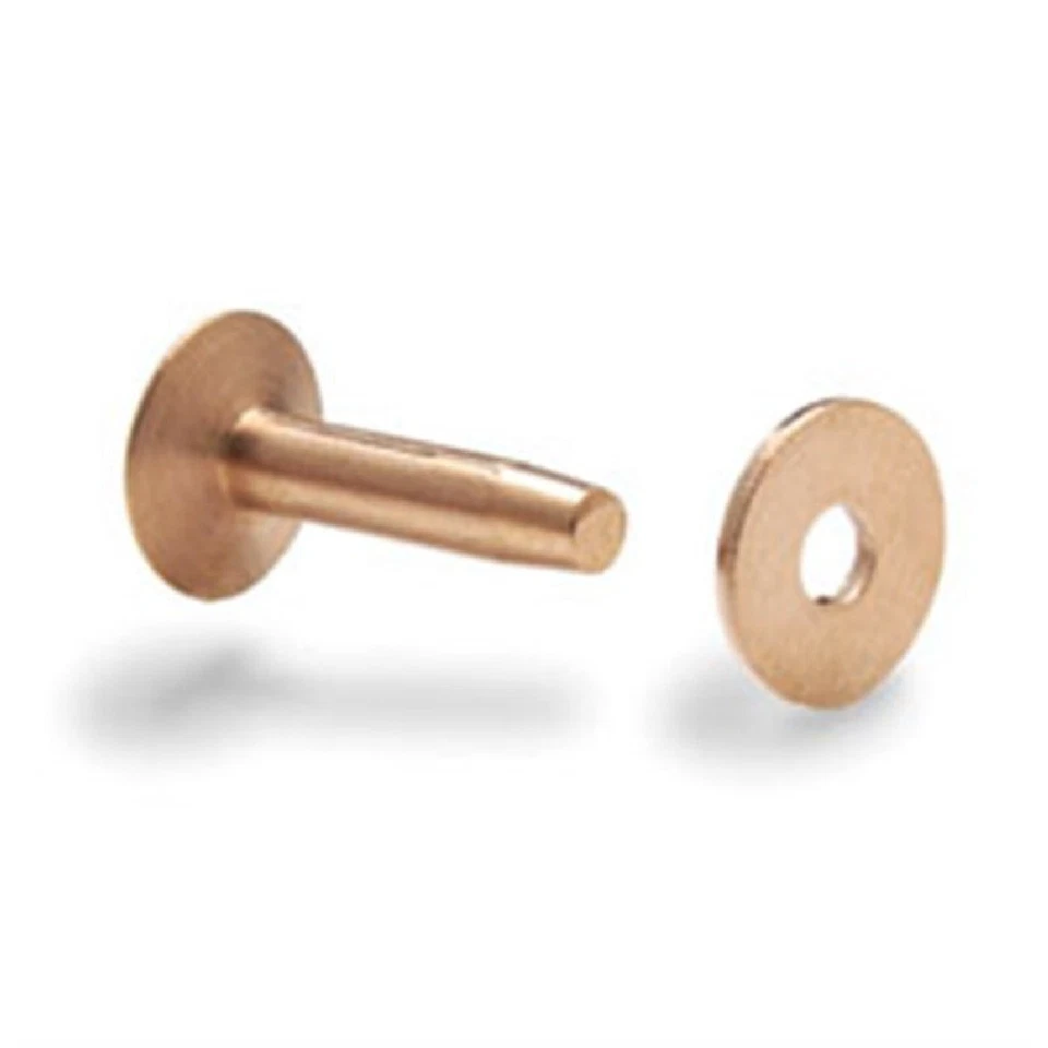 Size #12 Copper Rivet and Burrs 75 Pack 11280-01 - Image 1 of 1