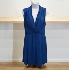 Maeve blue faux wrap dress Women’s Size S Small - Picture 1 of 10
