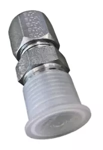 Nuovo Eaton Danfoss 7205x8x8 - 1/2"" Attacco tubo maschio NPTF x 1/2 - Foto 1 di 7