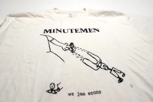 Camisa básica Minutemen banda blanca camiseta manga corta todas las tallas XA917 - Imagen 1 de 4