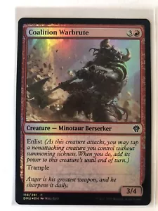 Coalition Warbrute Foil Dominaria United DMU MTG Magic Gathering Pack Fresh! - Picture 1 of 1