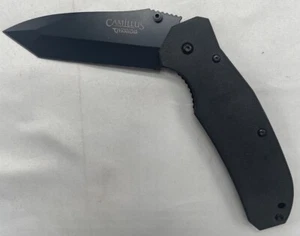 Camillus TANTO 2 Carbonitride Titanium Black Folding Knife - Picture 1 of 5