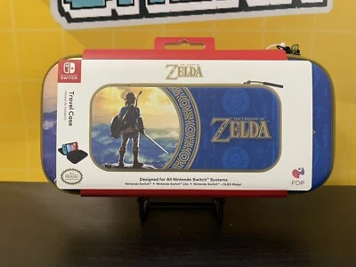 PDP Slim Deluxe Estuche de Viaje Nintendo Switch OLED, Edición Lite Zelda Hyrule Azul Foto 1 de 4