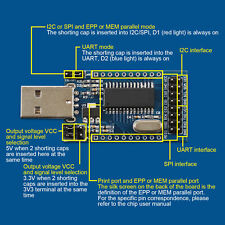 USB Port Converter Module Serial Parallel To UART IIC MEM Components CH341A ♢