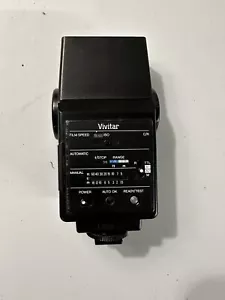 Vivitar 550FD Shoe Mount Flash for Canon/Ricoh - Very Good Cosmetic Condition - Picture 1 of 2