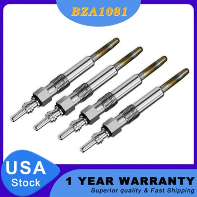 4x Diesel Glow Plug Set For 1996-2004 Volkswagen Passat Jetta Golf Beetle 1.9L Foto 1 de 4