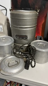 Vintage Landers Fray Universal Electric Cooker  w/ Pots And Lids - Picture 1 of 7