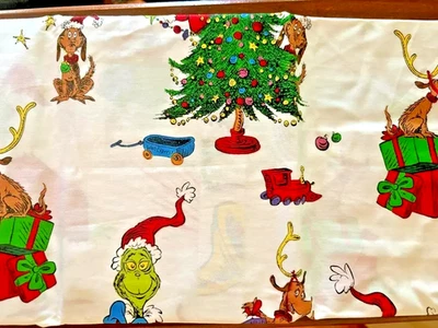 FUNDA DE ALMOHADA GRINCH MAX FIESTA DE CERÁMICA GRANERO fiesta de cumpleaños regalo niño Foto 1 de 3