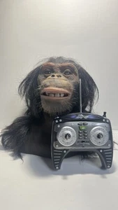 Alive RC Chimp Head Model 9001B 27MHz w/Remote Nose No Light Dirty Antenna - Picture 1 of 19